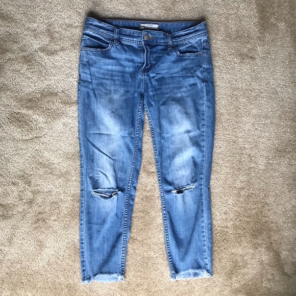 Free People Cropped and Distressed Jeans - Picture 4 of 4